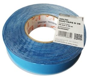 Клейкая лента DELTA-DUO-TAPE, двухсторонняя 38мм_50м